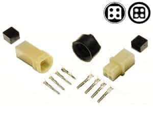 4 pin YPC Sealed connector set - 2-poliger YPC-Dichtungsstecker - Off-Road-Motorradstecker