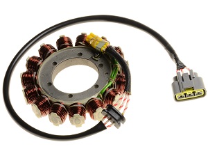 BMW R1200 (>2012) stator alternator rewinding (Version 15 pôles seulement)
