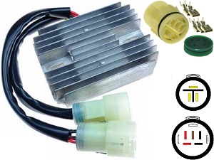 CARR441 - Kawasaki ZX MOSFET Spannungsregler Gleichrichter (SH689-12, 21066-1119)