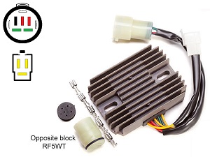 CARR821 Honda XRV750 Africa Twin RD04 MOSFET Spannungsregler Gleichrichter