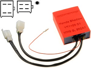 Honda VT1100 C1 Shadow SC18 SC23 CDI dispositif de commande boîte noire (MM8 G, MM8G, 502A1)