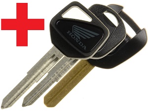 Kopie Honda HISS transponder chip Schlüssel