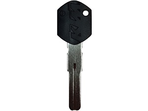 KTM clé à puce laser (noire)