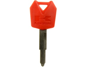 Kawasaki clé a puce non-rempli (rouge) 27008-0034
