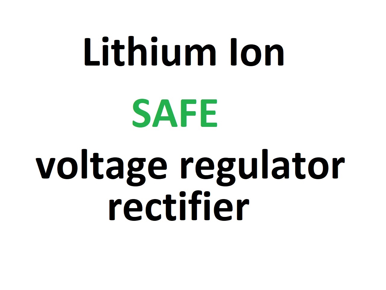 Spanningsregelaar gelijkrichter, ook geschikt voor lithium Ion accu's