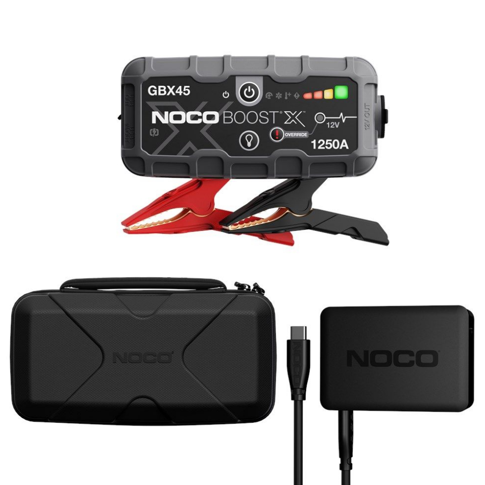 Noco Boost X GBX45 UltraSafe Lithium-Starthilfe + GBC101-Gehäuse + u65  USB-C-Ladegerät [Noco GBX45 + GBC101 + U65] - €210,70 : Carmo Electronics,  The place for parts or electronics for your Motorbike Quad