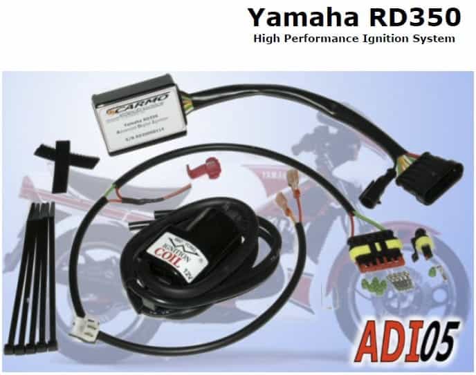 Conjunto de Caixa CDI TCI para Módulo de Ignição Yamaha RD350 YPVS (29K 31K)