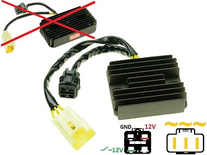 CARR694-TGB TGB 300XL large - MOSFET Régulateur de tension redresseur