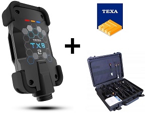 Texa TXB2 met koffer en Software en TexPack Motorfiets Diagnose (TxB2+kabelkoffer+software + Texpack)