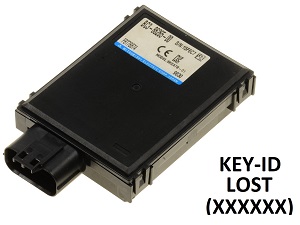 Yamaha Keyless Go Recuperação do código PIN e identificação da chave (KEYID) Yamaha XP 530E-A T-Max X-Max ABS SJ14 - BC3-86265-0
