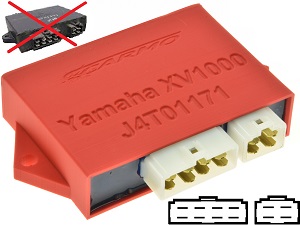 Yamaha XV1000 XV1000SE virago TCI CDI dispositif de commande boîte noire J4T01171 - 1984 1985 1986 1987 1988