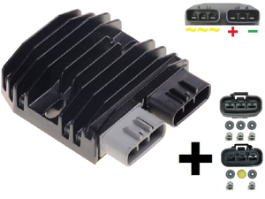 CARR5925 + contra Honda Kawasaki Polaris MOSFET Spannungsregler Gleichrichter (Verbesserte SH847)