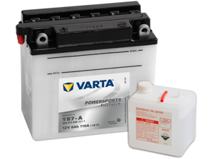 Varta YB7-A accu compleet - 508 013 008, 508013008