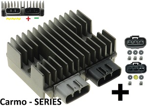 CARR5925-SERIE - MOSFET SERIE SERIES Voltage regulator rectifier (improved SH847) like compu-fire + conectores